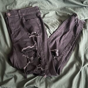 Black American Eagle Jeans